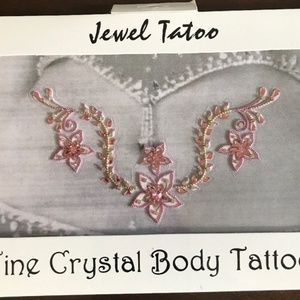 NIP Reusable Fine Crystal Body Tattoo